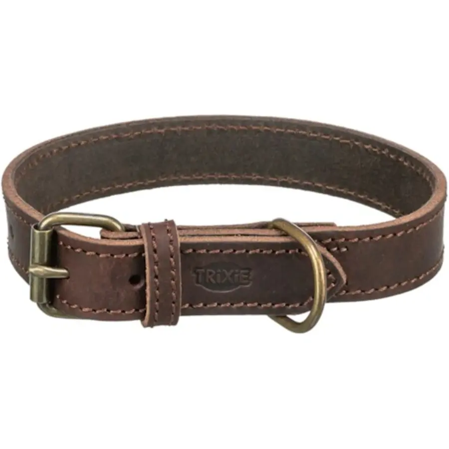 Rustic Vetleren Halsband