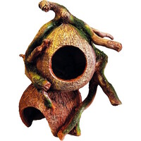 Deco Coconut Hides dubbele kokosnoot schuilplaats terrarium 21 x 17 x 19 cm
