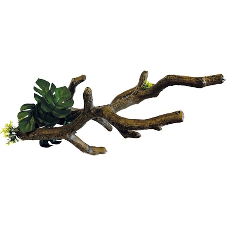 Branch S decoratietak terrarium 35x19x18 cm met kunstplanten