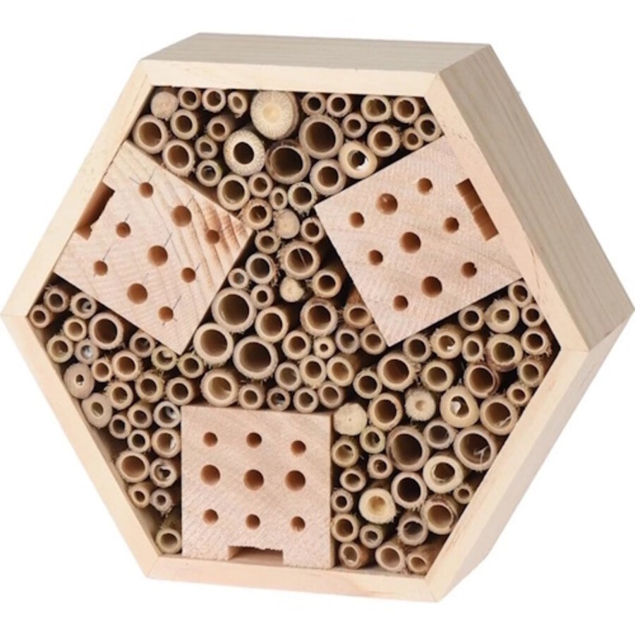 Insectenhotel hexagon