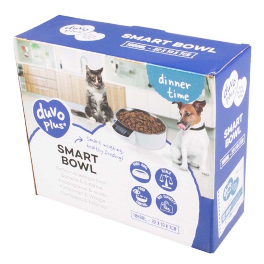 Smart bowl Wit/zilver