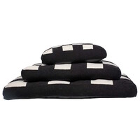 Hondenkussen Cozy Block Zwart/Wit