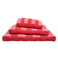 Hondenkussen Cozy Stripe Rood/Roze
