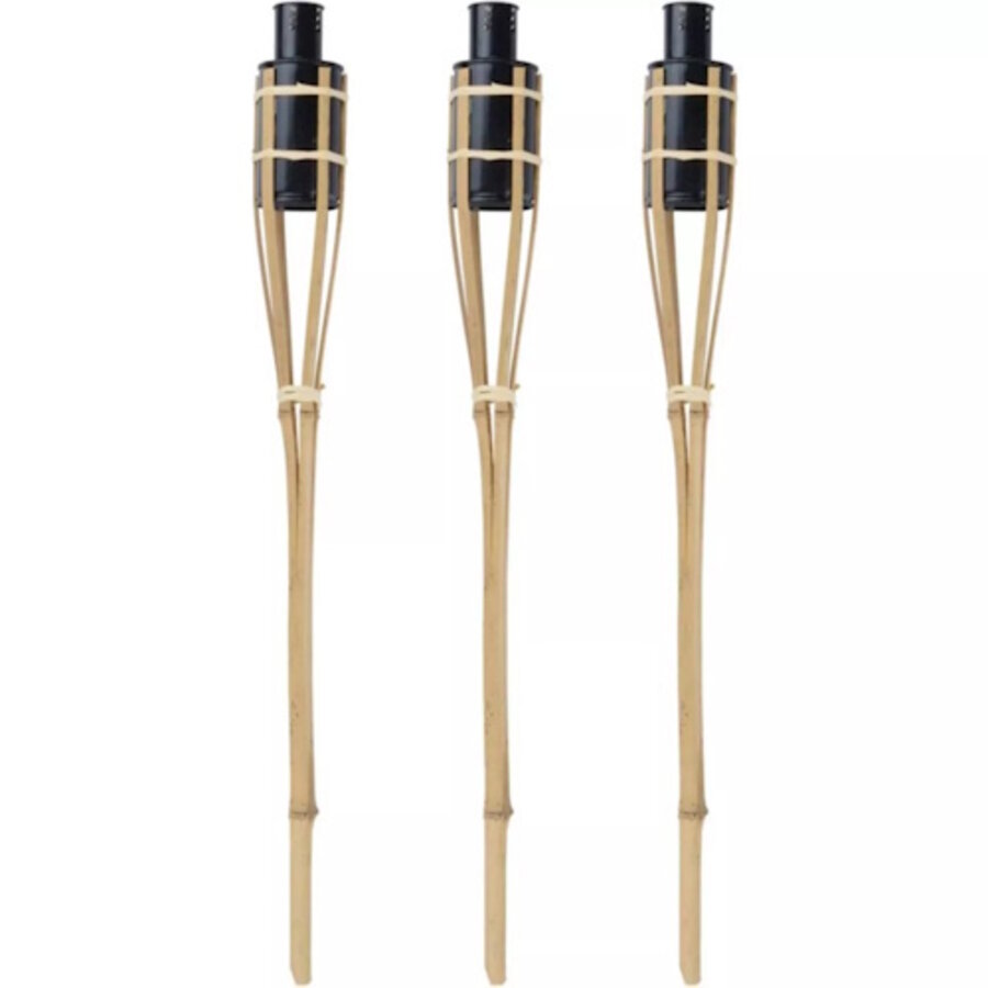 Bamboe fakkels 3 stuks, 63cm