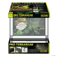 Pro Terrarium Zwart | Advanced Natural Terrarium 45×45×45 cm met 3-traps ventilatie