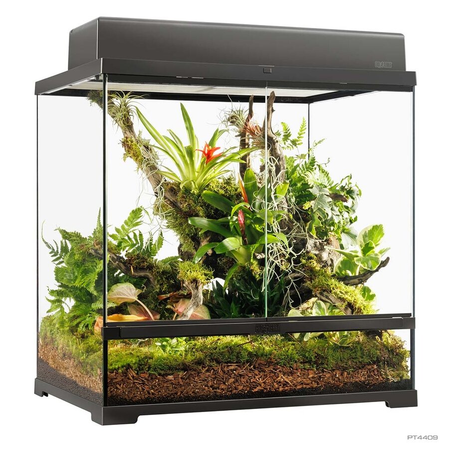 EX Pro terrarium Zwart | 60 x 45 x 60CM