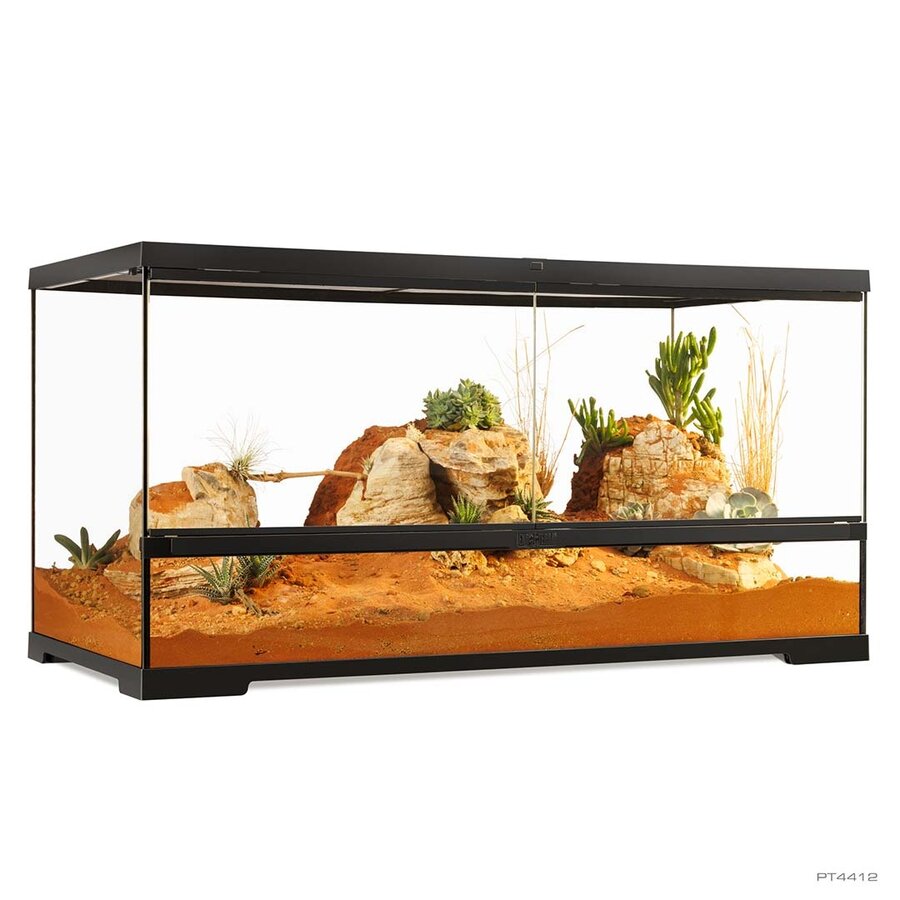 EX Pro terrarium Zwart | 90x 45x 45CM