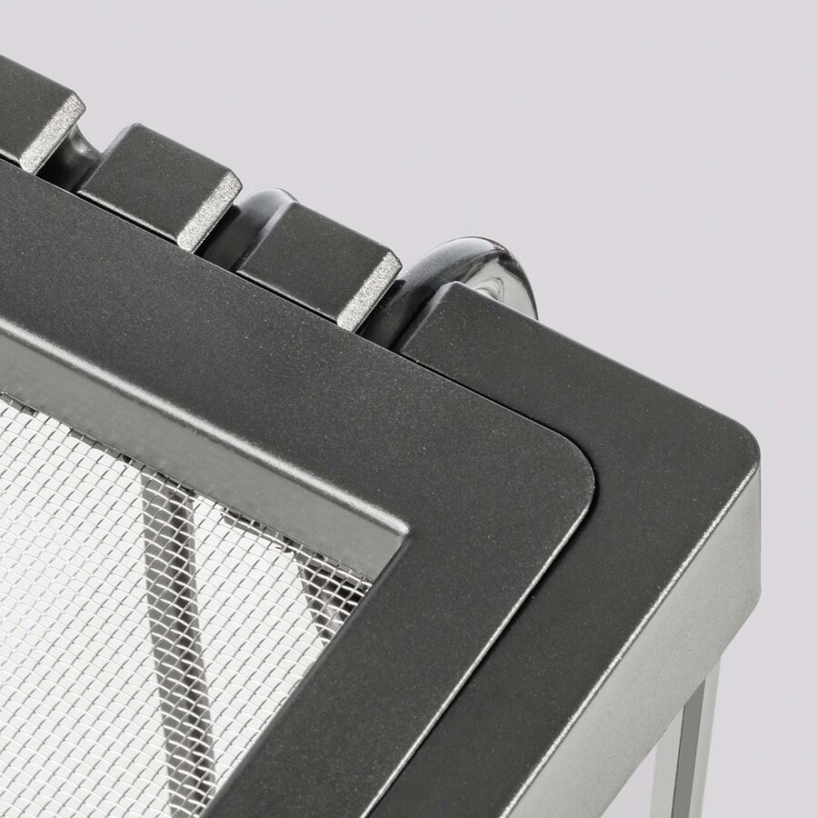 Pro Terrarium Zwart | Advanced Natural Terrarium 90×45×60 cm met 3-traps ventilatie