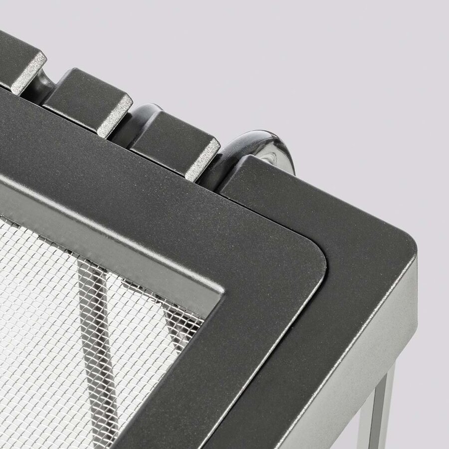 Pro Terrarium Zwart | Advanced Natural Terrarium 30×30×45 cm met 3-traps ventilatie