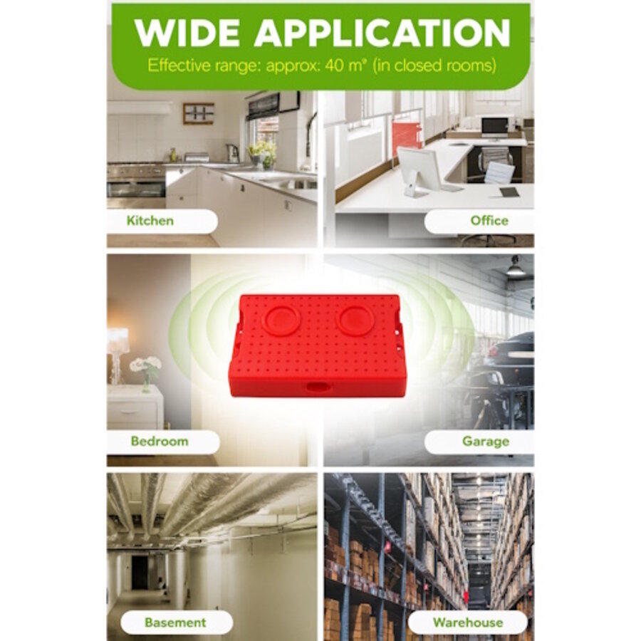 Mobiele verjager marters, muizen en ratten