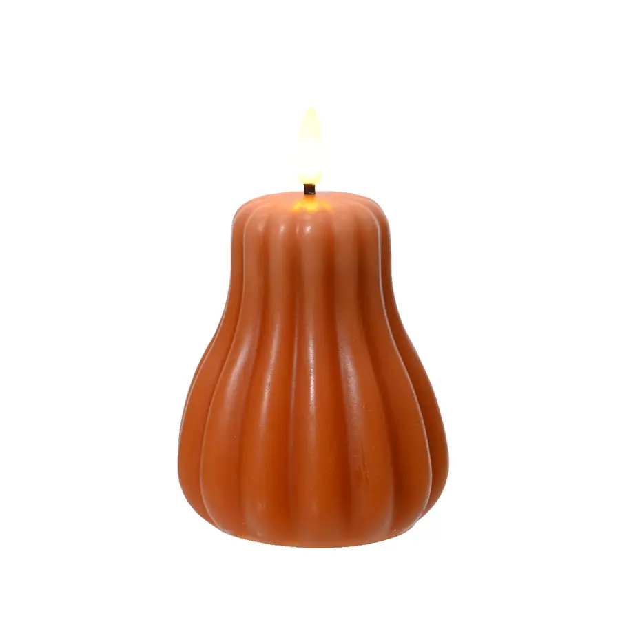Kaars Led Pompoen