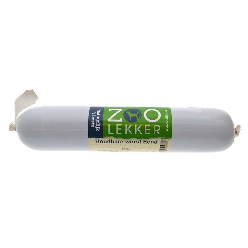 Zoolekker Houdbare Worsten Proefpakket – 7 Smaken (7x 400 gram) Voor honden