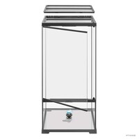 Glas paludarium 45 x 45 x 90CM met waterdichte bodem en drainage