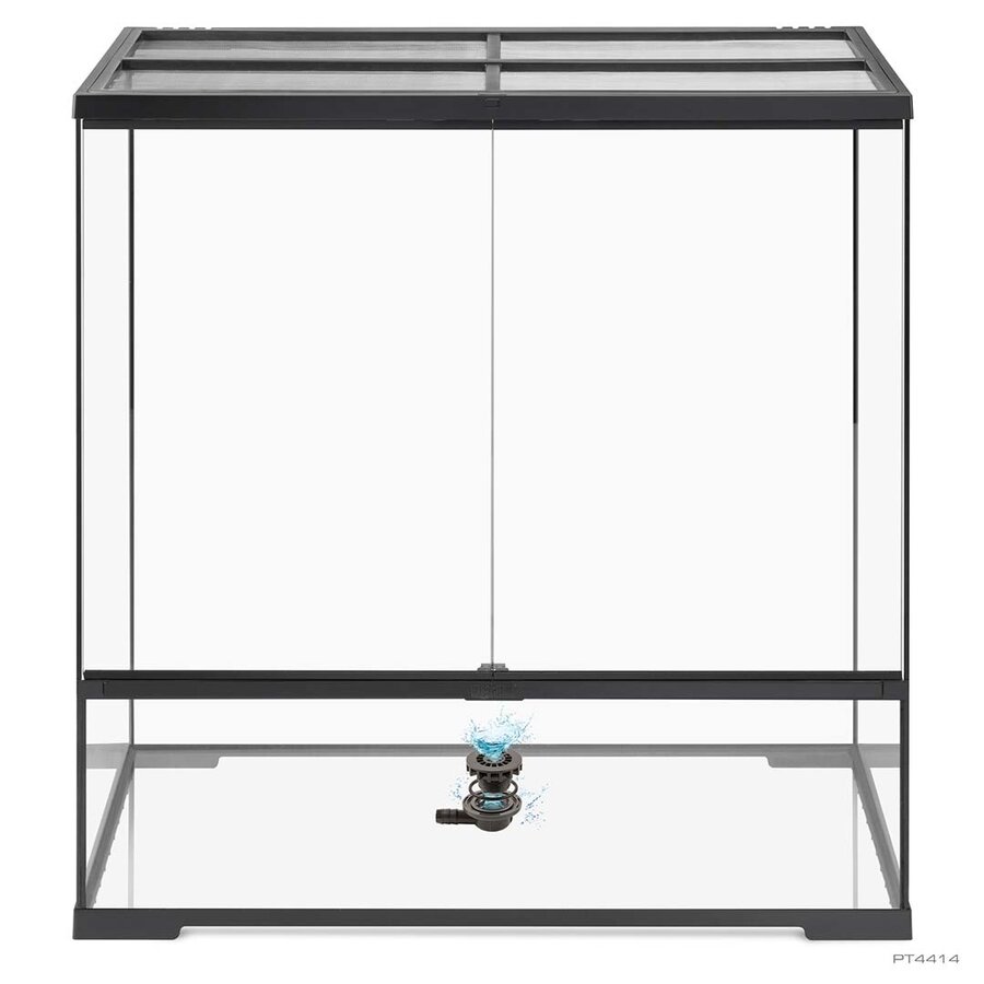Pro Paludarium glazen paludarium met waterdeel 90x45x90cm
