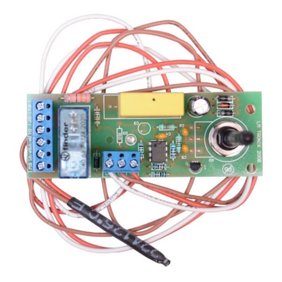 Printplaat met Sensor en Zekering v. Melkverwarmer