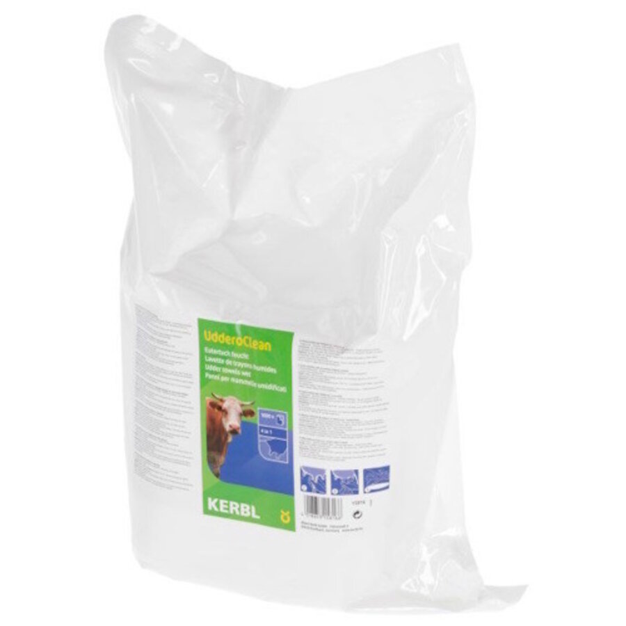 Vochtige Uierdoekjes 1000 stuks navulverpakking