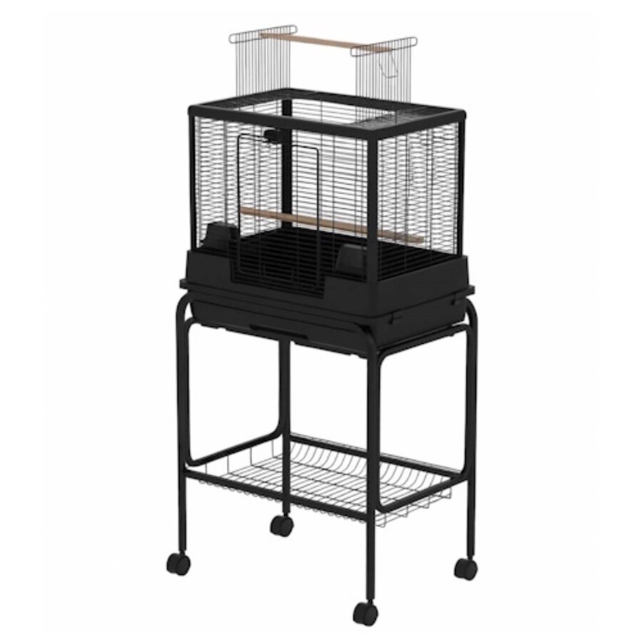 Vogelkooi Ceasar M met Standaard