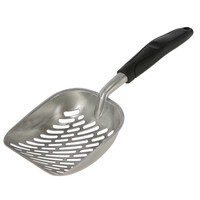 Schepje Aluminium Zwart Met Kunststof Greep