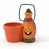 Halloween bloempot met waxinelichthouder