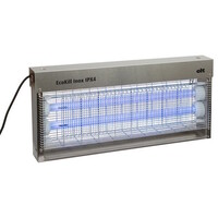 Vliegenlamp Inox IPX4 2 x 20W