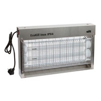 Vliegenlamp Inox IPX4 2 x 15W