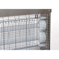 Vliegenlamp Inox IPX4 2 x 15W