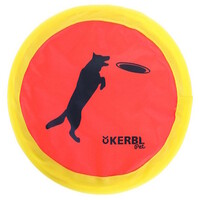Nylon frisbee 24cm neonkleur