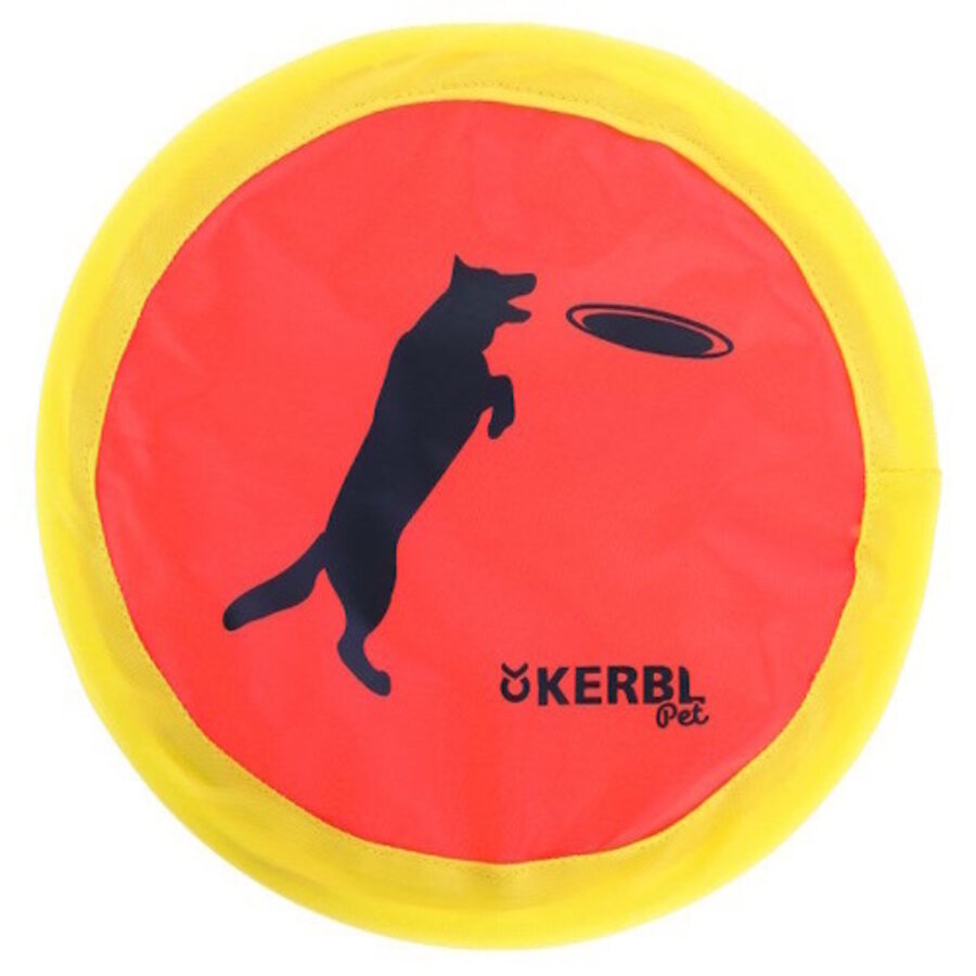 Nylon frisbee 24cm neonkleur