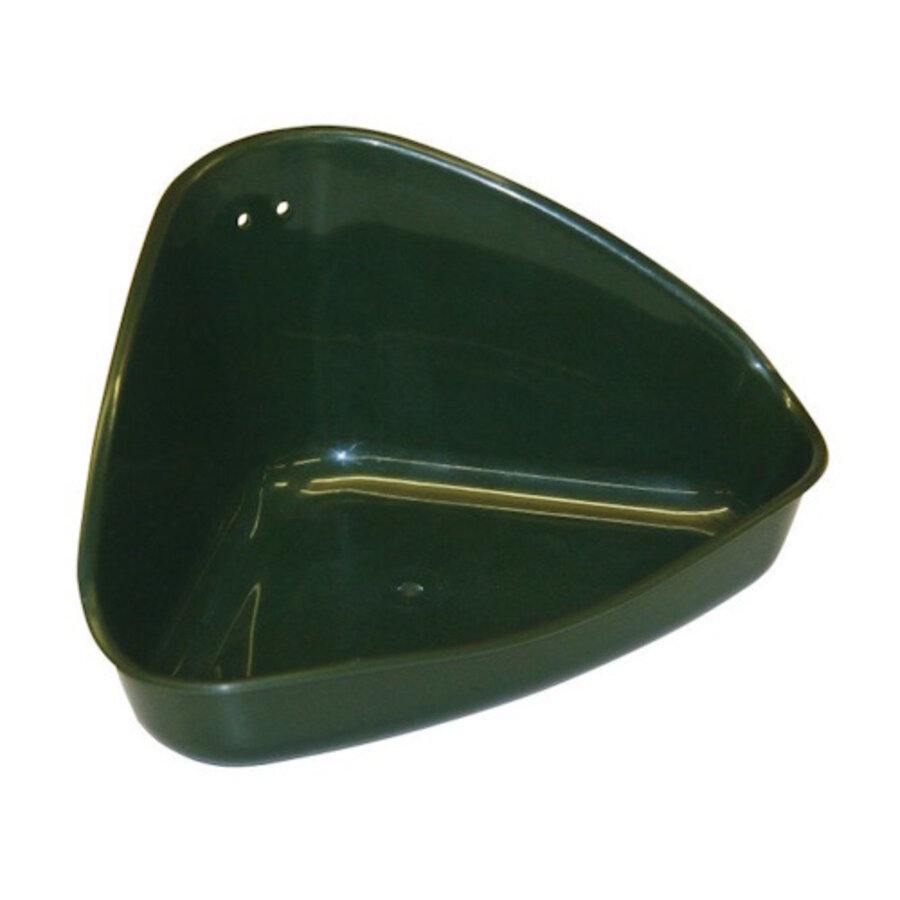 Hoek toilet voor knaagdieren