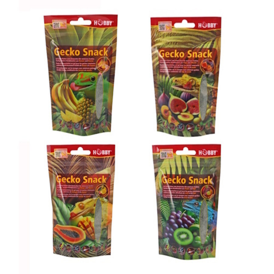 Terrano Gecko Snack 100 gr gelvoederpoeder voor omnivore