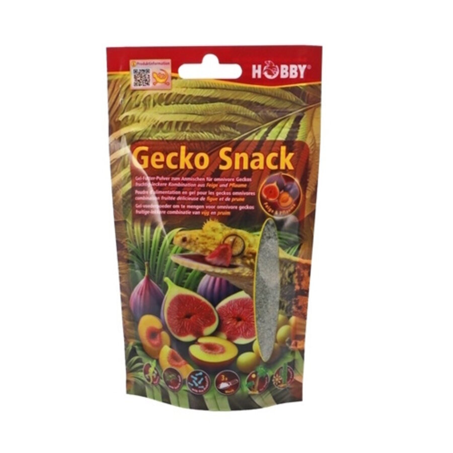 Terrano Gecko Snack 100 gr gelvoederpoeder voor omnivore