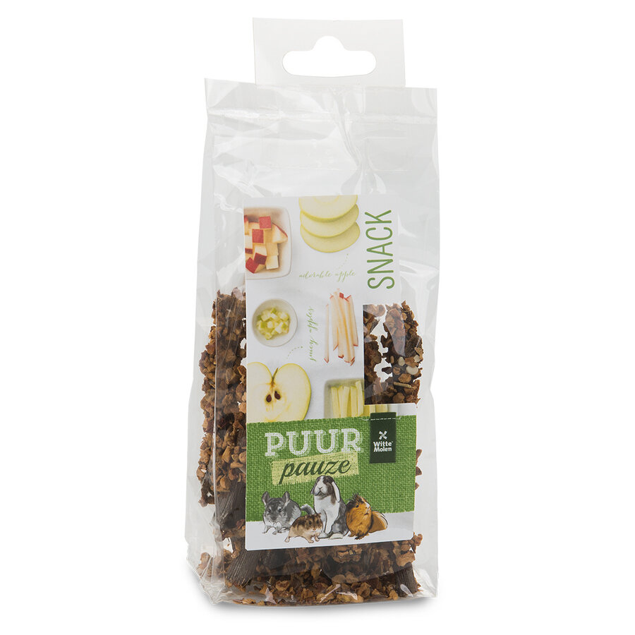 PUUR Pauze Knabbelhoutjes Appel 50 gram