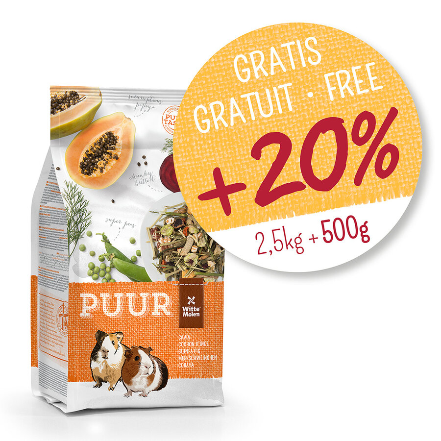 PUUR Cavia WM +20% 3KG