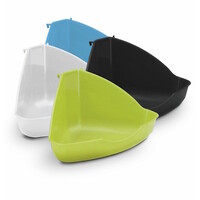 Hoektoilet driehoek voor knaagdieren met haken en anti-slip | 15, 35 of 49 cm