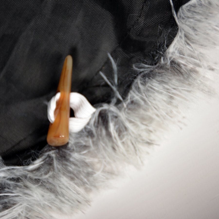 Snug kattentunnel & donutbed 80x80x25cm lichtgrijs