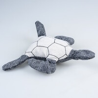 ECO Pluche Schildpad 19x19x5cm grijs