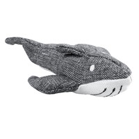 ECO Pluche Walvis 12x21x8cm grijs