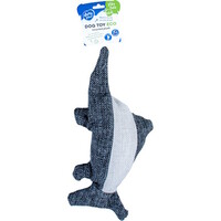 ECO Pluche Zwaardvis 18x9x4cm grijs