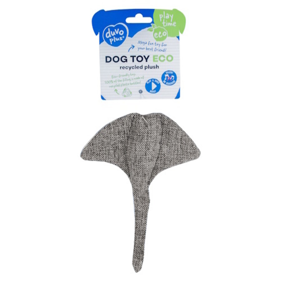 ECO Pluche Rog 20x14x2cm grijs