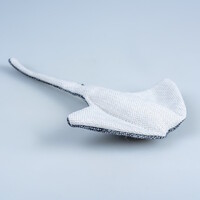 ECO Pluche Rog 20x14x2cm grijs