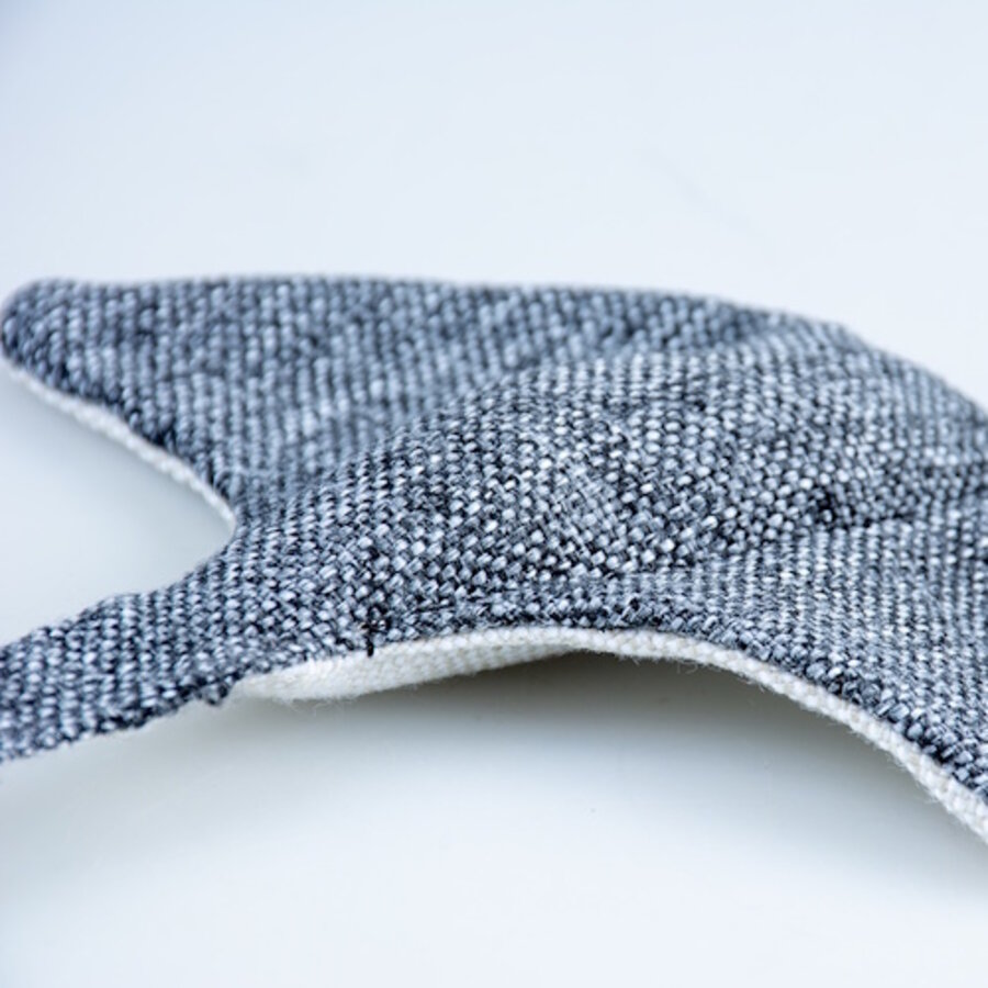 ECO Pluche Rog 20x14x2cm grijs