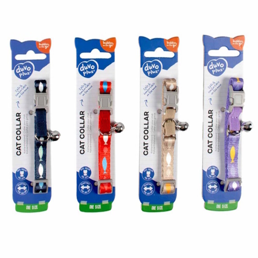 Kattenhalsband Vis Familie 20-30CM / 10MM