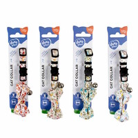 Kattenhalsband Bloemenweide 20-28CM / 10MM