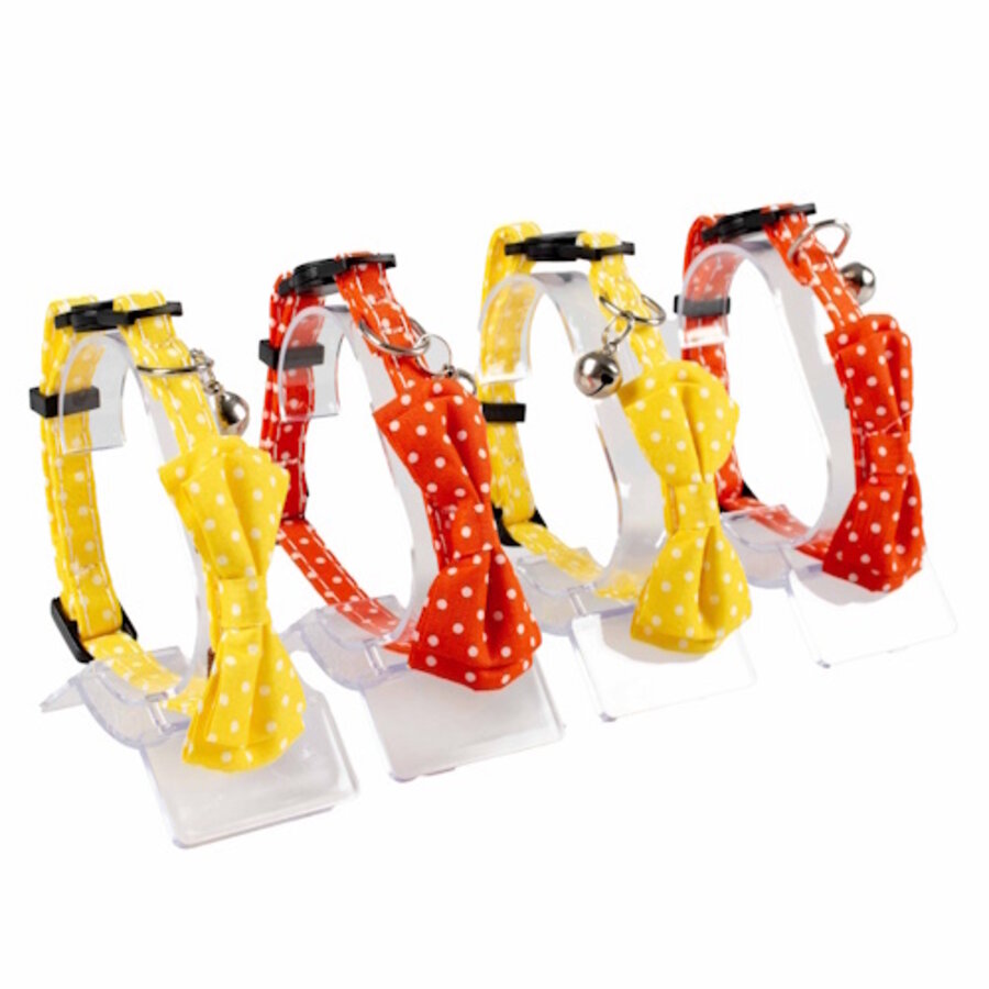 Kattenhalsband Stijvolle Retro Bollen 20-28CM / 10MM