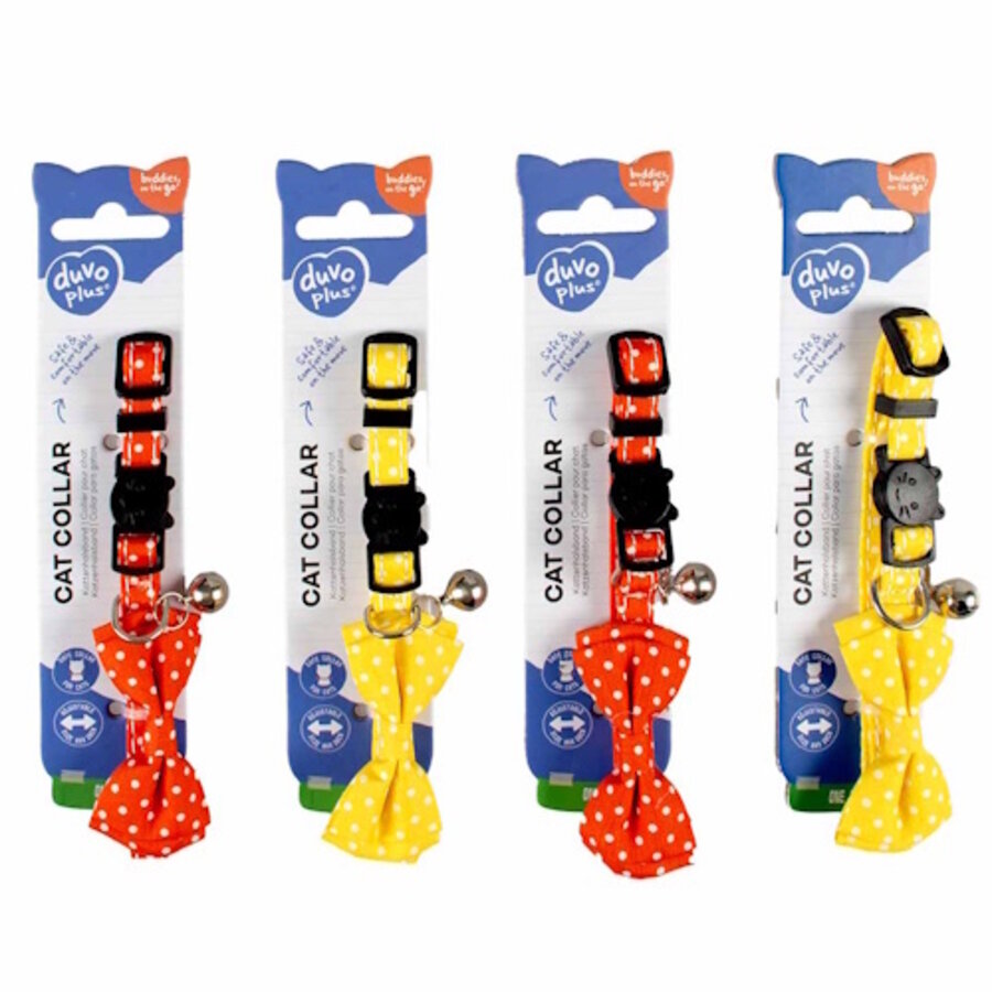 Kattenhalsband Stijvolle Retro Bollen 20-28CM / 10MM