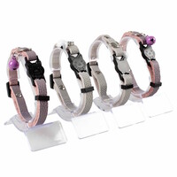 Kattenhalsband Stijlvol Leder 20-28CM / 10MM