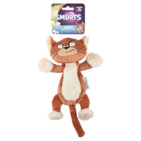 Azrael Smurfen knuffel pluche met knisperfolie