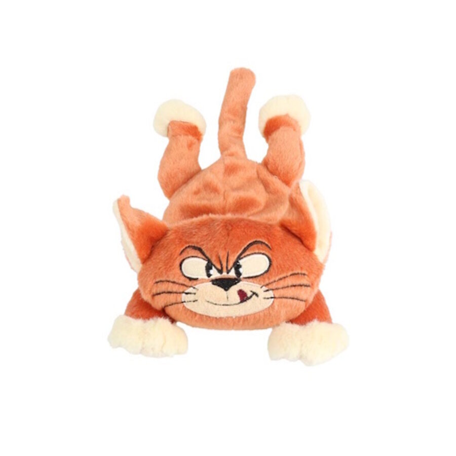 Azrael Smurfen knuffel pluche met knisperfolie