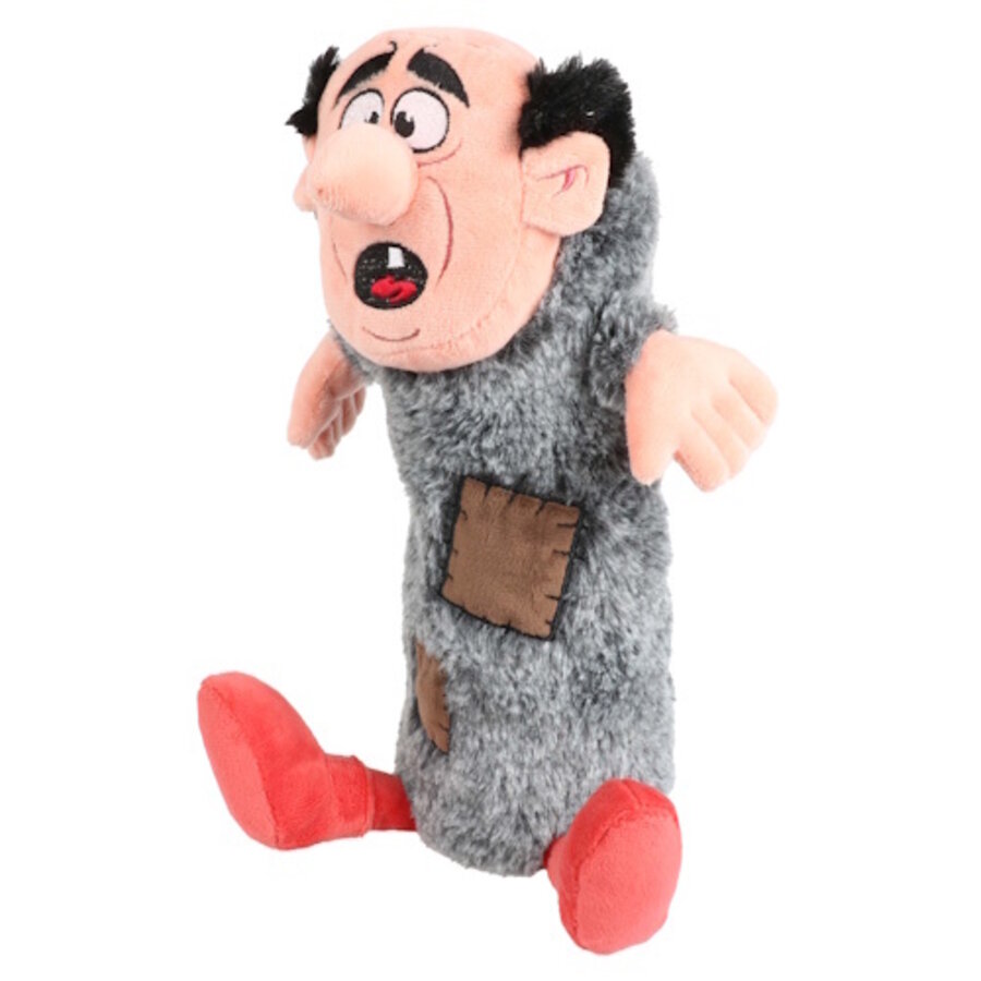 Gargamel Smurfen knuffelspeeltje met vervangbare piepfles