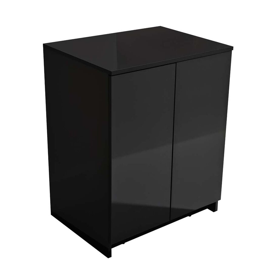 Terrariumkast zwart hoogglans 60 x 45 x 76CM